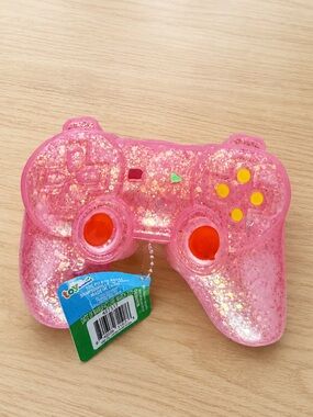 Squeezy Pink Game Controller Stress Toy